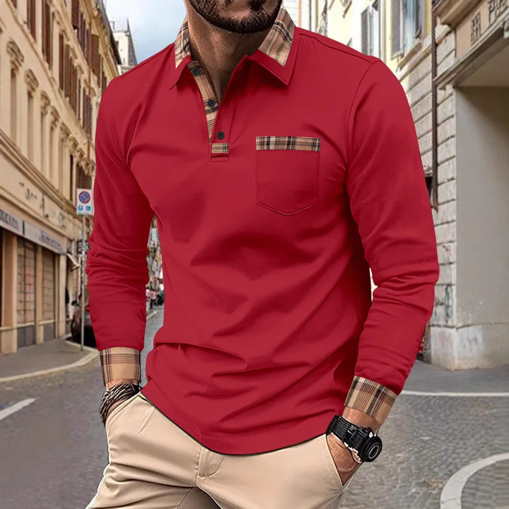 Checked Shirt with Long Sleeves