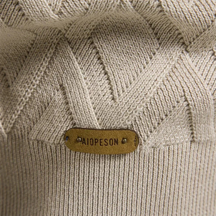 Theodor - Men's Diamond Pattern Sweater