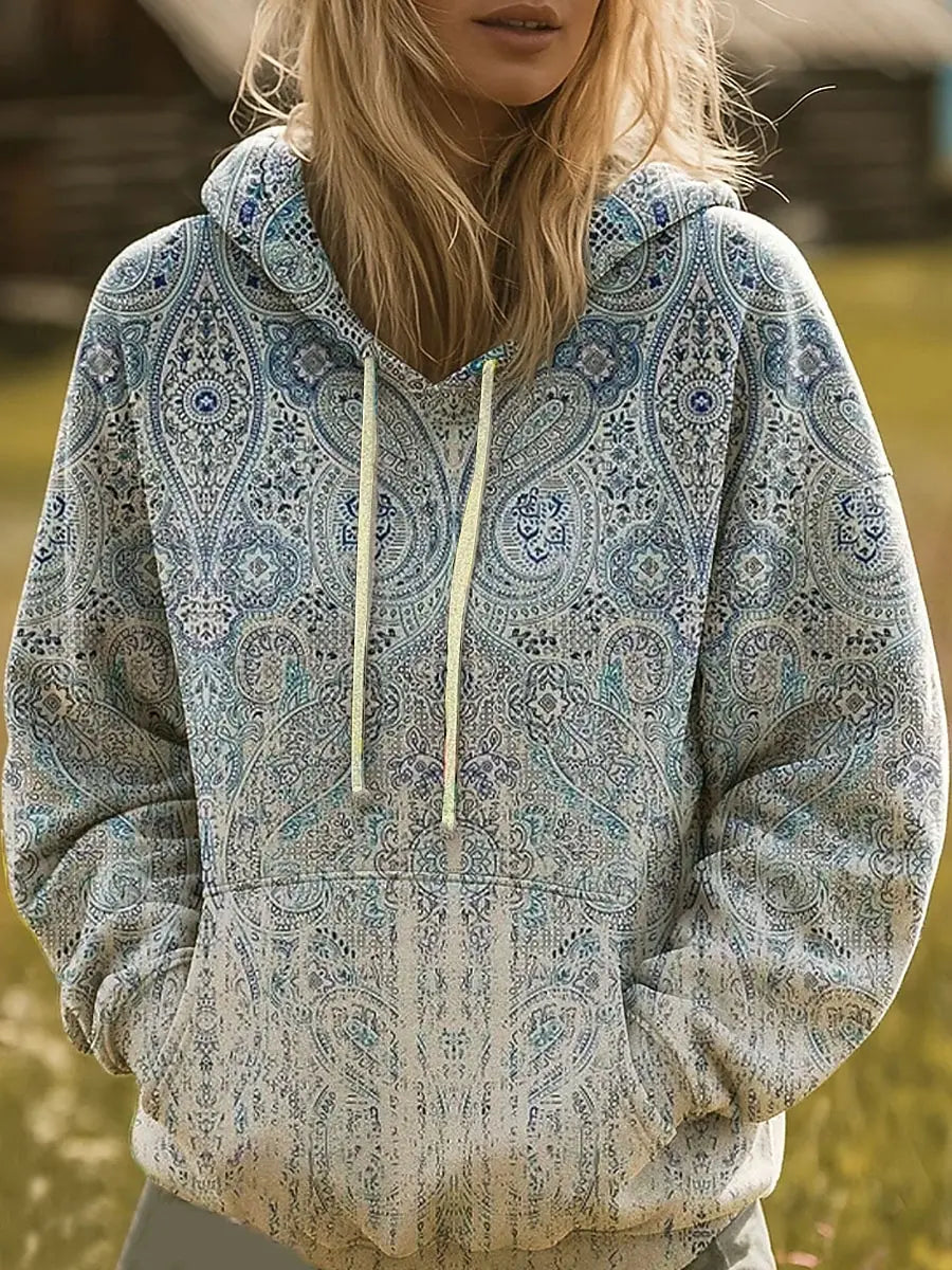 KAELITH | VIBRANT RAINBOW SUNBURST HOODIE