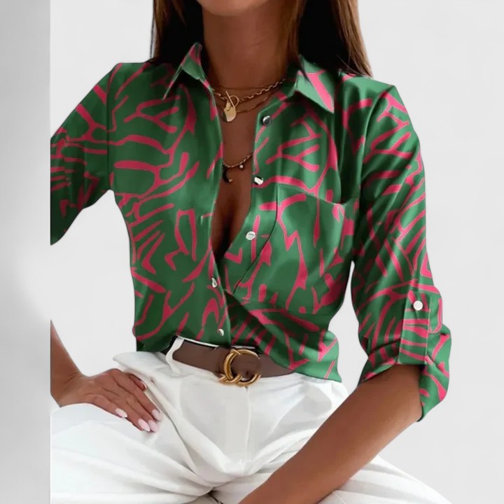Lisette | Sophisticated Long Sleeve Top