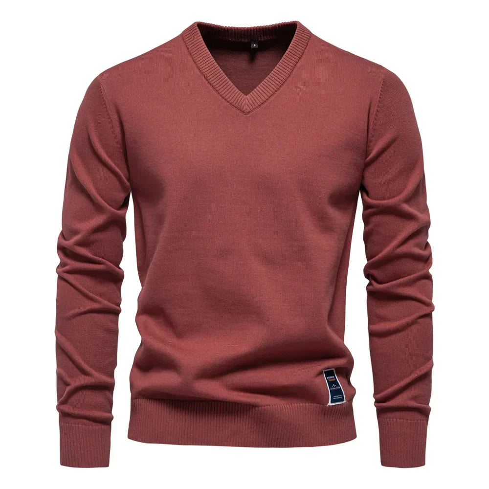 V-Neck Men's Sweater