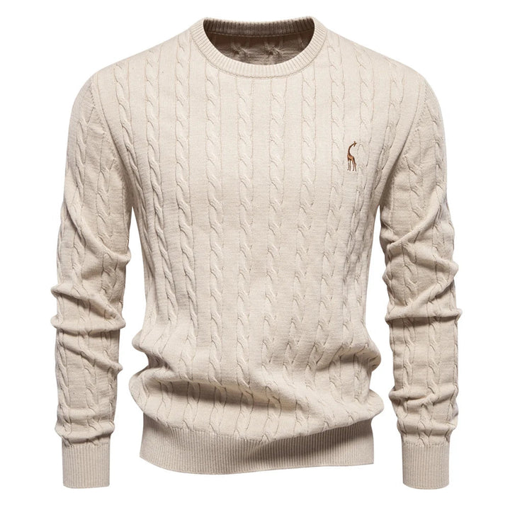 Knitted Modern Men's Sweater