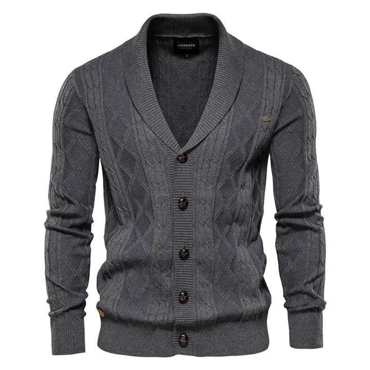 Waldemar - Men's Button-Up Cardigan