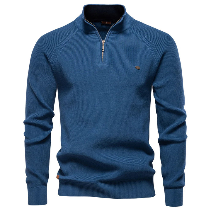 STEFAN | MEN'S SWEATER WITH ZIPPER