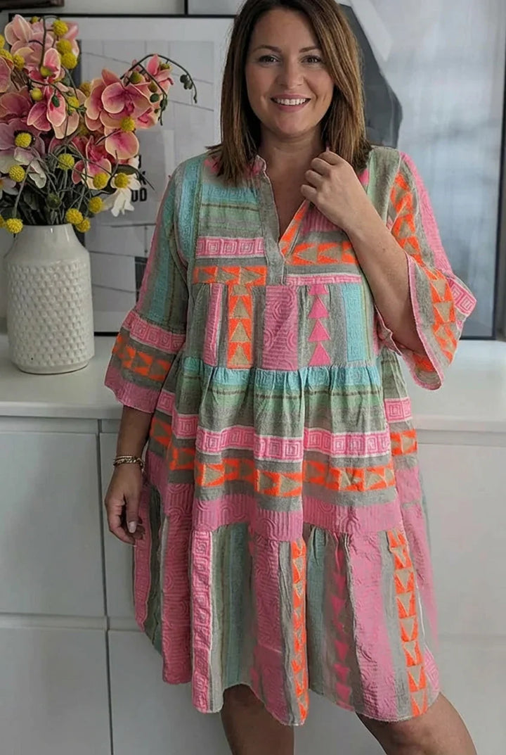 ISOLDE - Floral Spring Dress