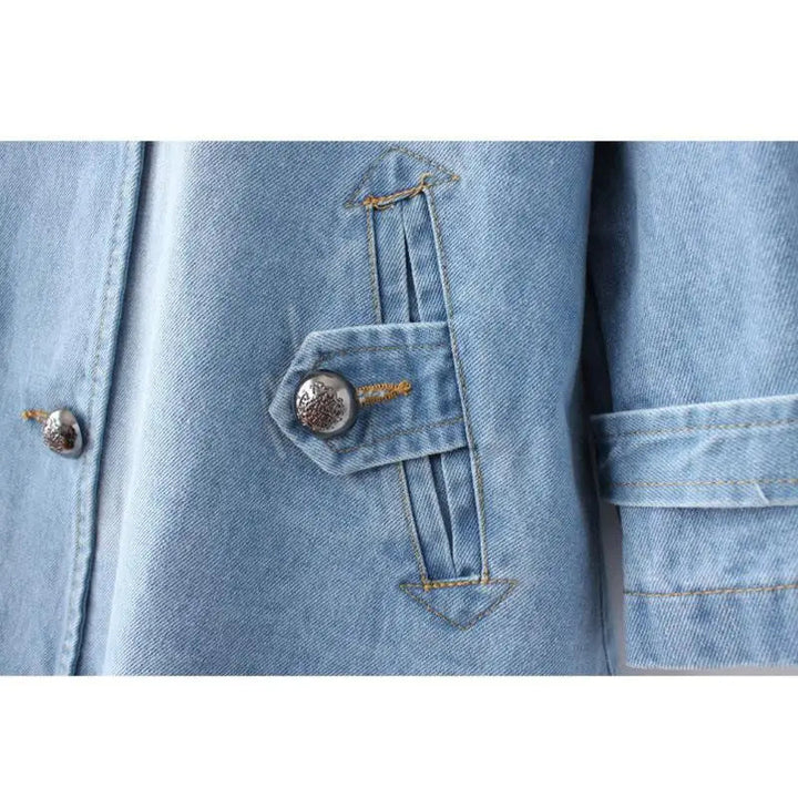 Jenna | Women's Double-Breasted Jacket with Structured Lapel and Pockets
