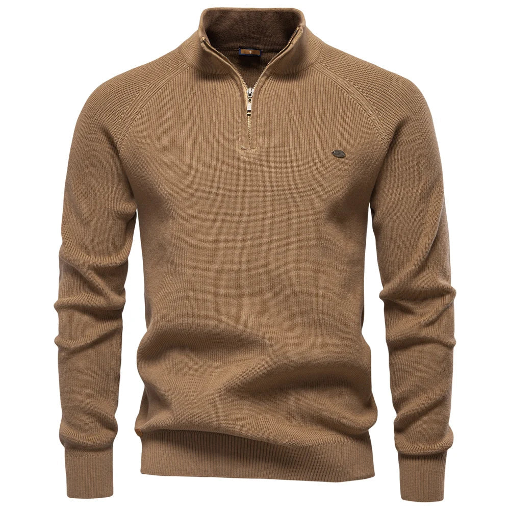 STEFAN | MEN'S SWEATER WITH ZIPPER