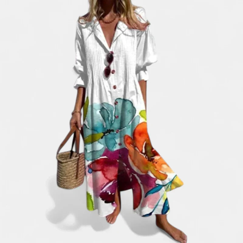 Melissa | Stylish Bohemian Maxi Dress