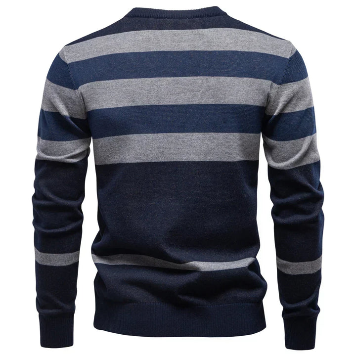Rosenfeld - Men's Diamond Pattern Knitted Sweater