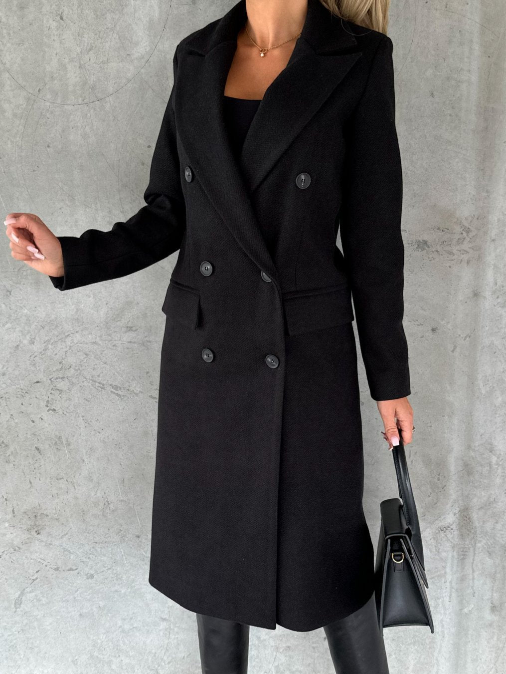 Jolie | Women's Longline Coat with Elegant Tailored Design