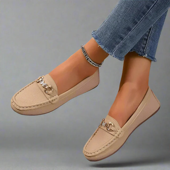 Rhinestone-Embellished Sorella Loafers