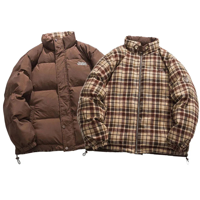 Lorelei | Women's Reversible Puffer Jacket with Stand-Up Collar