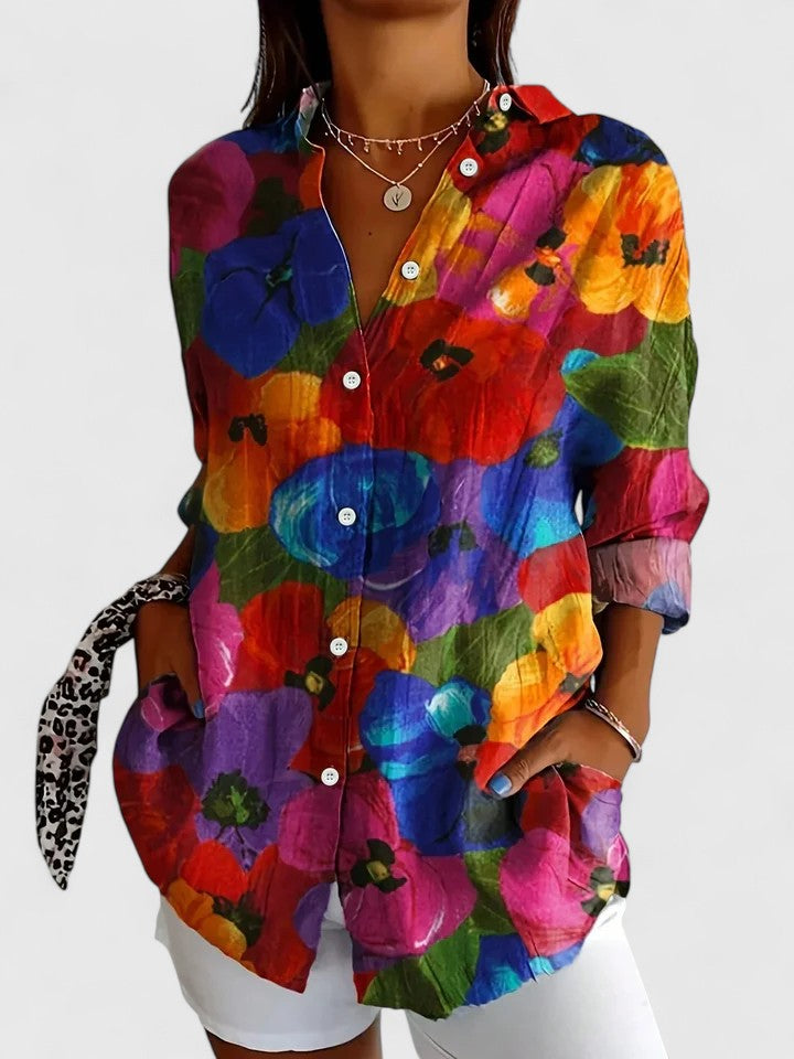 Anica | Classic Button-Up Shirt