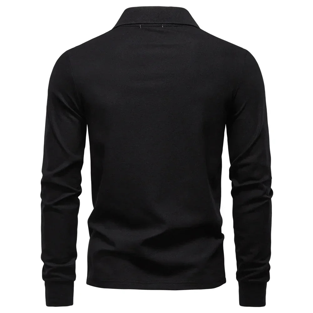 Casual Autumn Polo Shirt