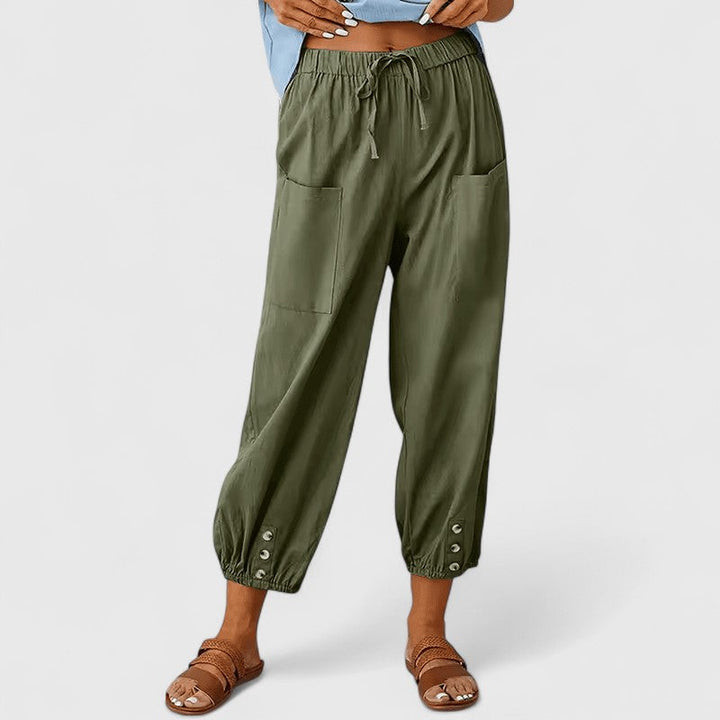 Jolie | Elegant Wide-Leg Trousers