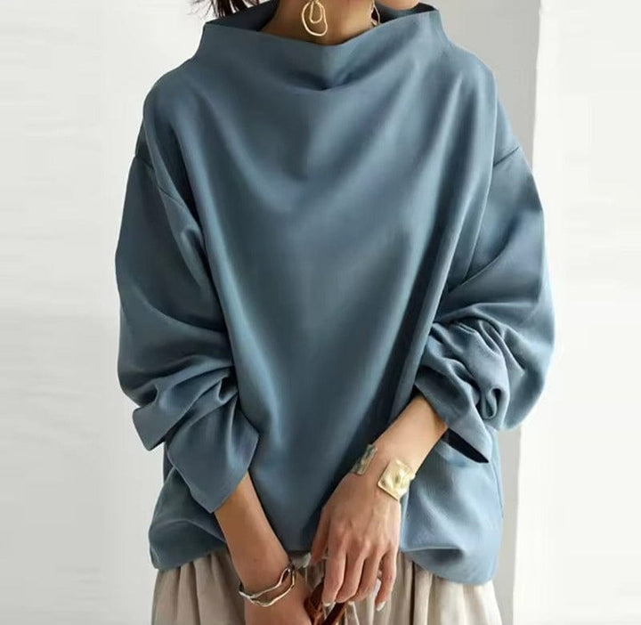 Lisa | Casual High-Neck Top