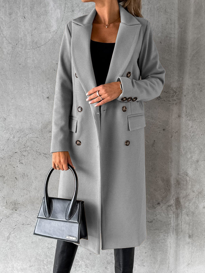 Jolie | Women's Longline Coat with Elegant Tailored Design