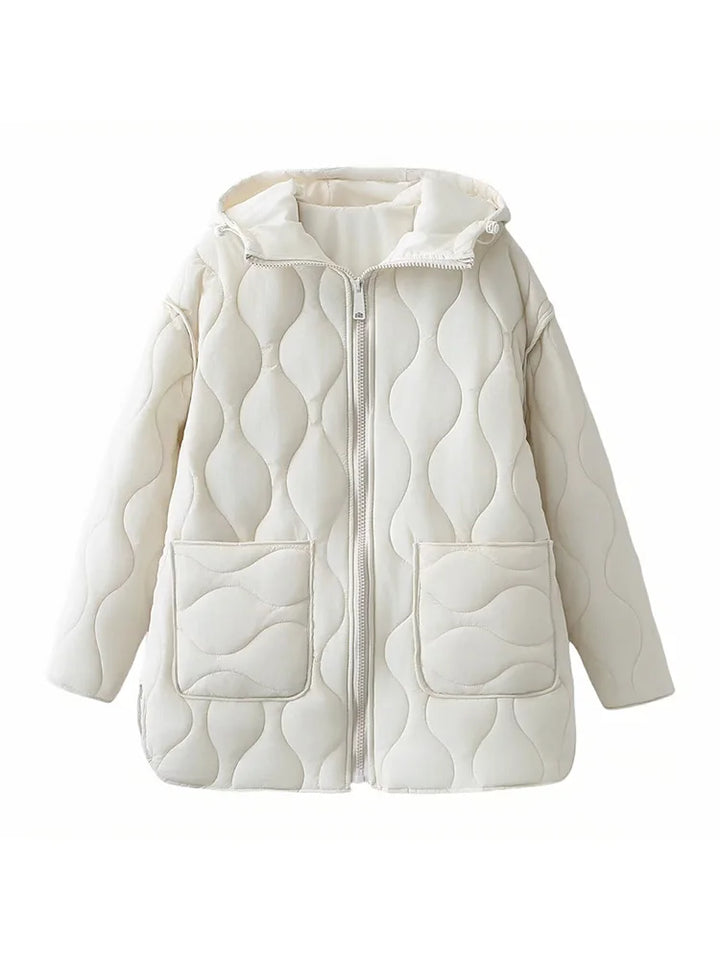Vara | Women's Cozy Relaxed Fit Hooded Winter Jacket
