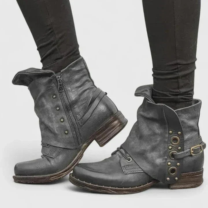 Savannah Studded Ankle Boots