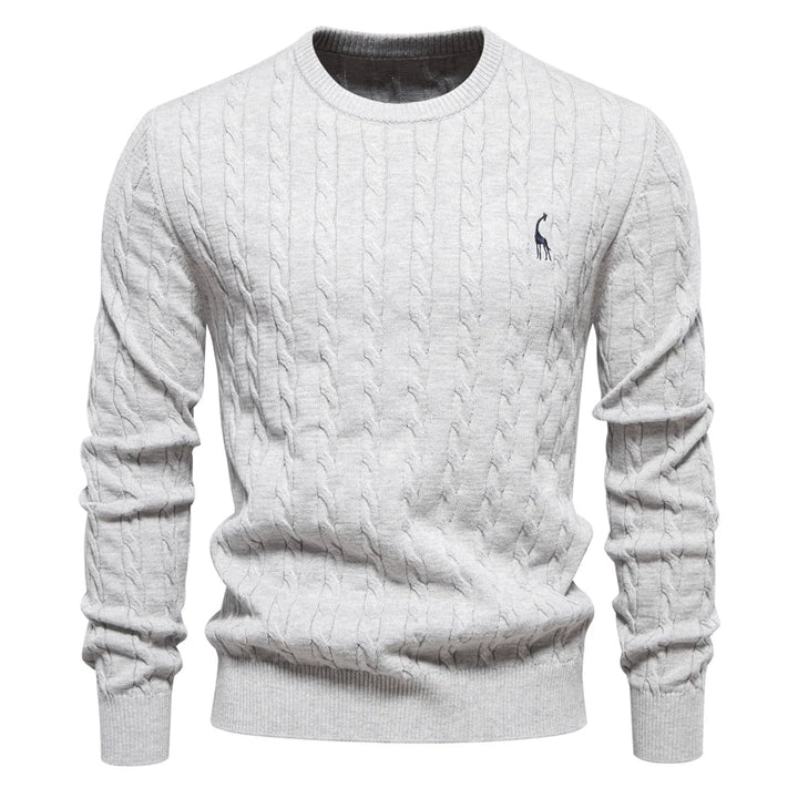 Knitted Modern Men's Sweater