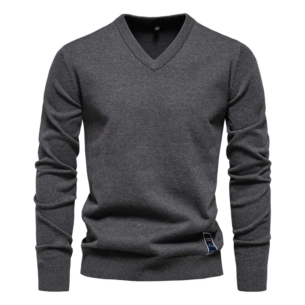 V-Neck Men's Sweater