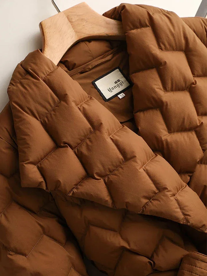 Azura Women's Lightweight Open Front Quilted Jacket