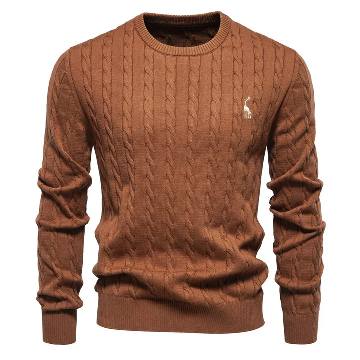 Knitted Modern Men's Sweater