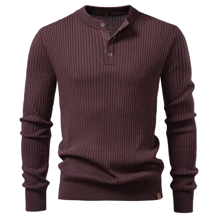 Casual Winter Polo Shirt with Buttons