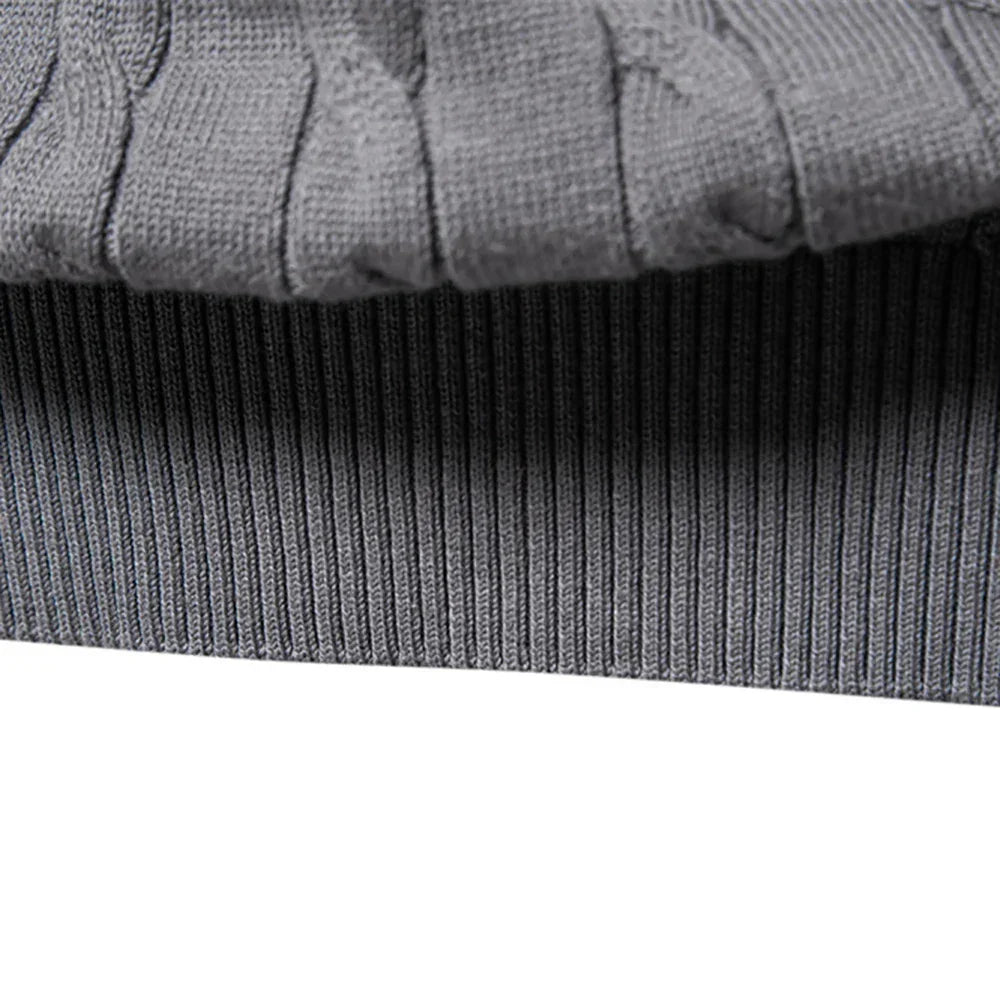 Knitted Modern Men's Sweater
