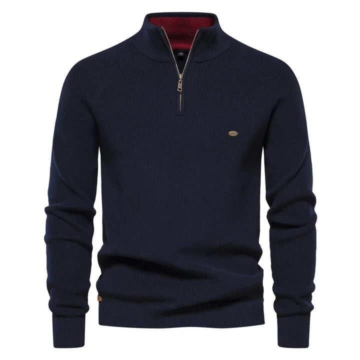 STEFAN | MEN'S SWEATER WITH ZIPPER
