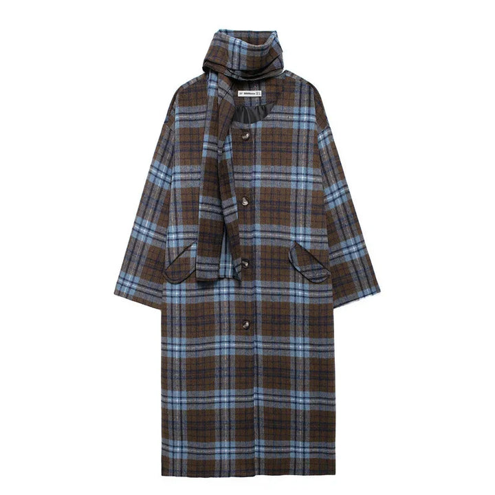 Eleanor | Women's Timeless Check Pattern Plaid Wool Coat