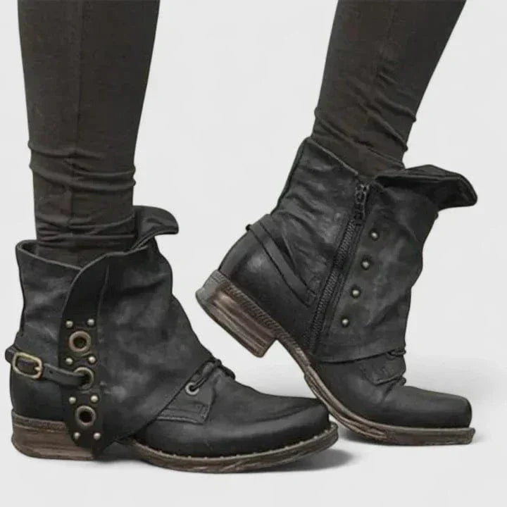 Savannah Studded Ankle Boots