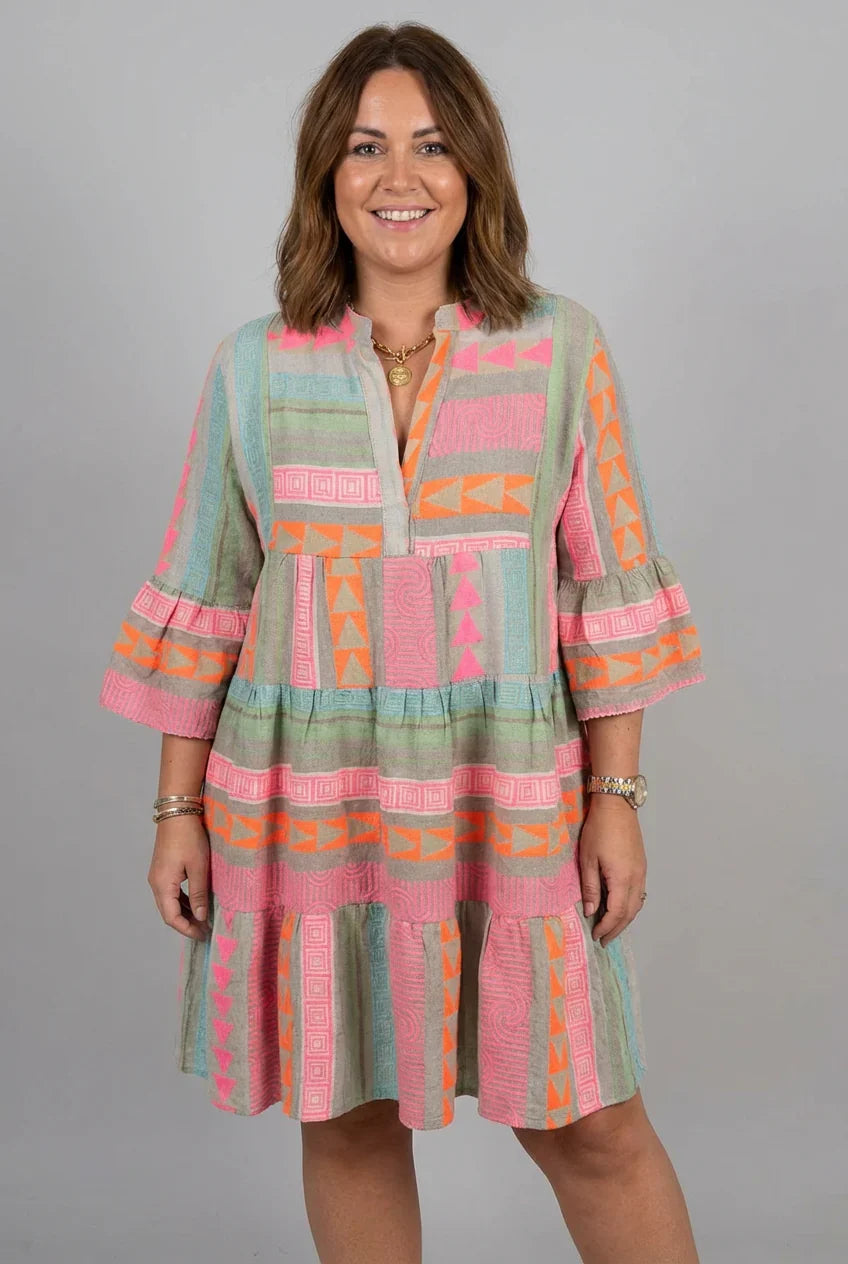 ISOLDE - Floral Spring Dress