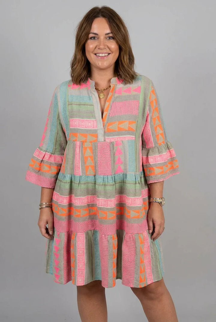 ISOLDE - Floral Spring Dress