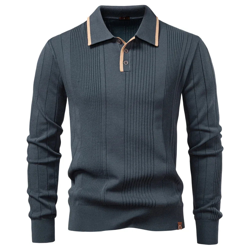 Men's Winter Polo Shirt