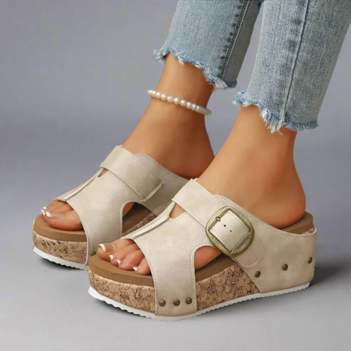 Sienna Haven Buckled Sandals