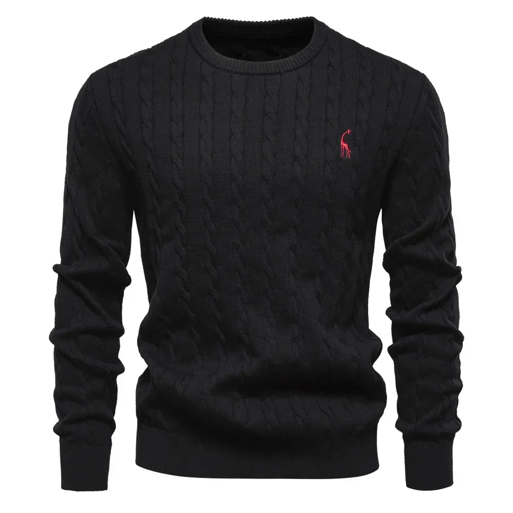 Knitted Modern Men's Sweater