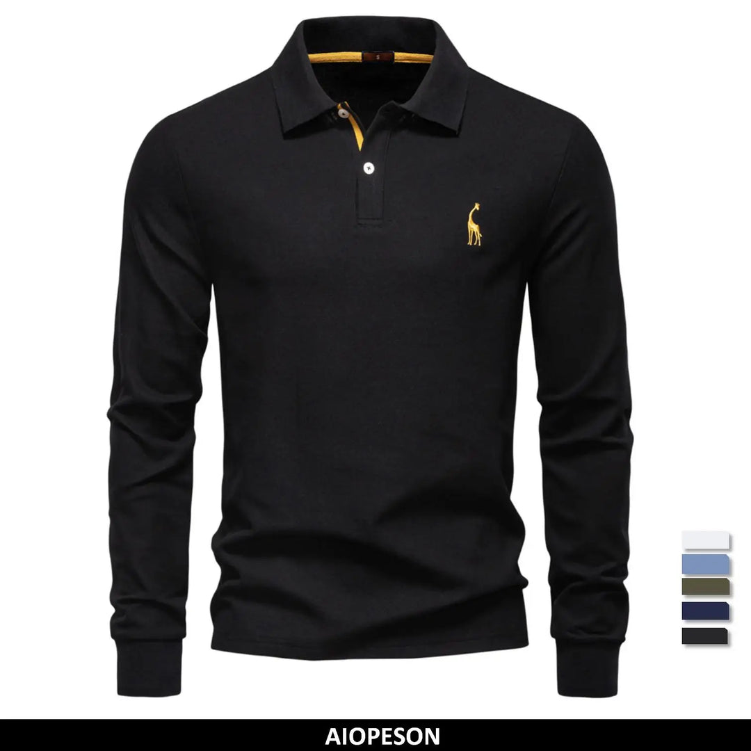 Casual Autumn Polo Shirt