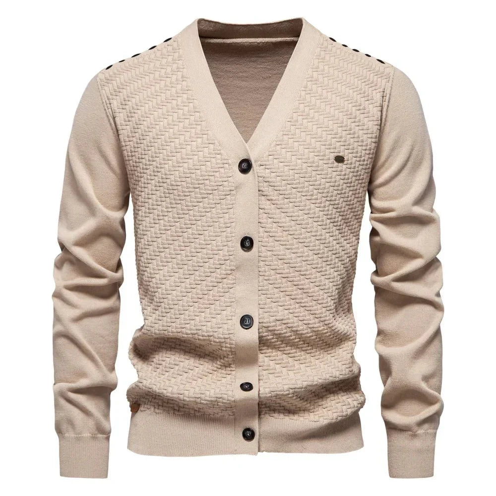 Schneider - Cozy V-Neck Cardigan for Men