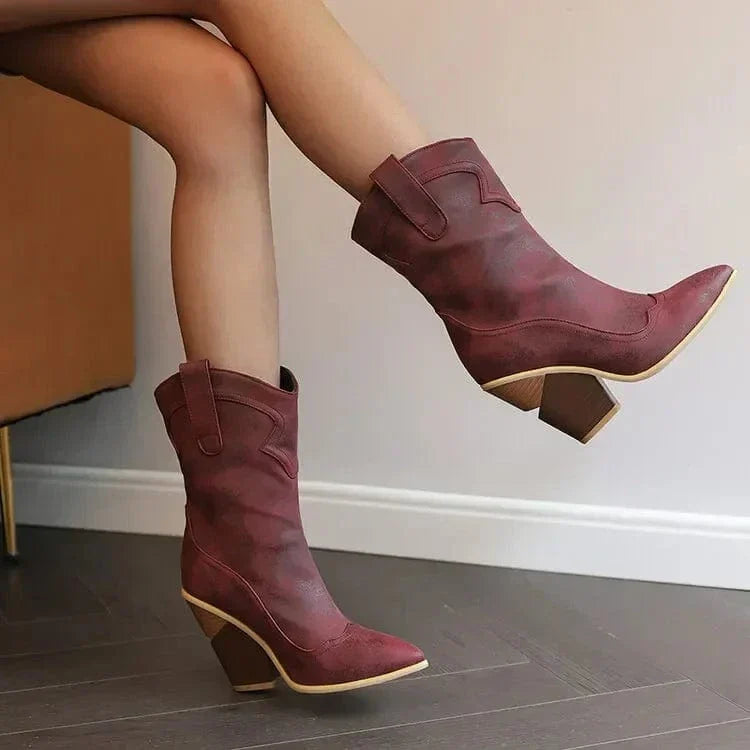 Western-Inspired Mesa Ankle Boot