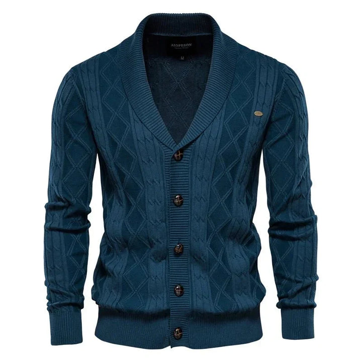 Waldemar - Men's Button-Up Cardigan