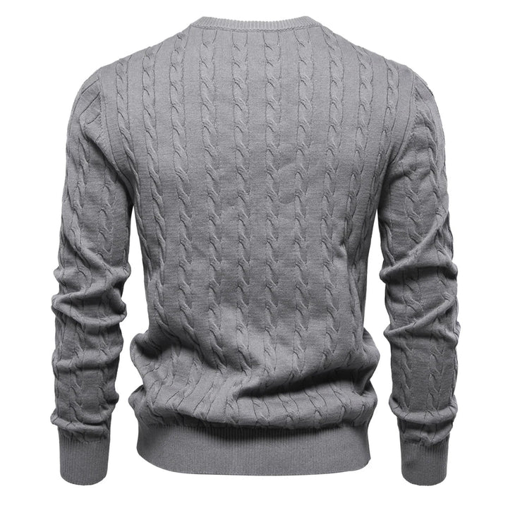 Knitted Modern Men's Sweater