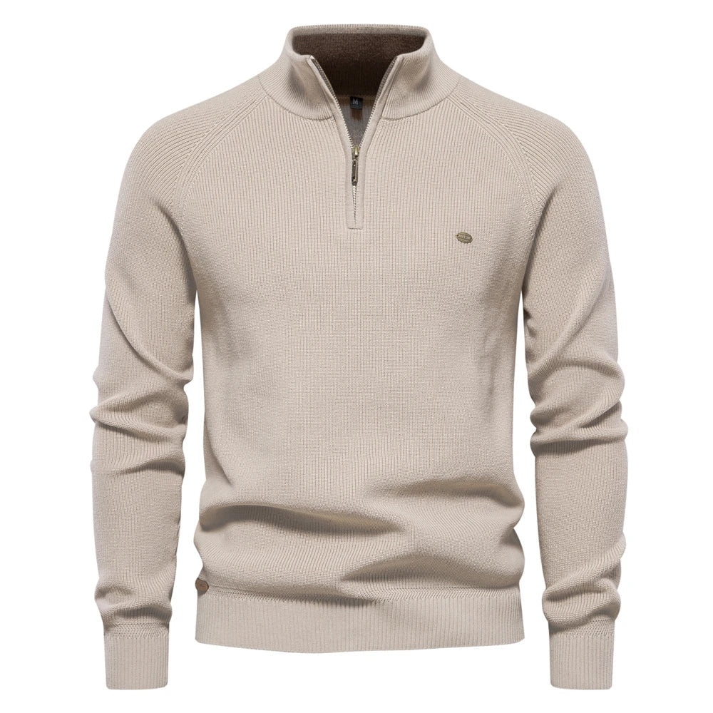 STEFAN | MEN'S SWEATER WITH ZIPPER