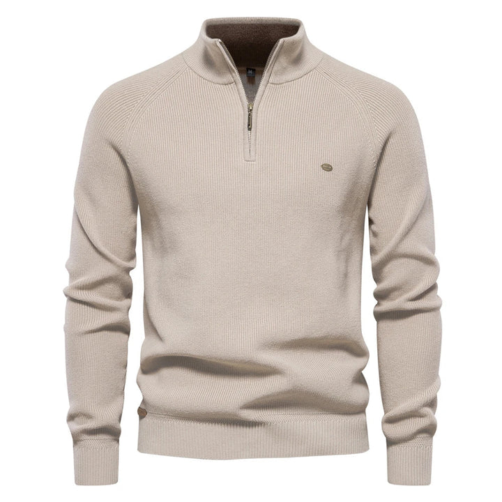 STEFAN | MEN'S SWEATER WITH ZIPPER