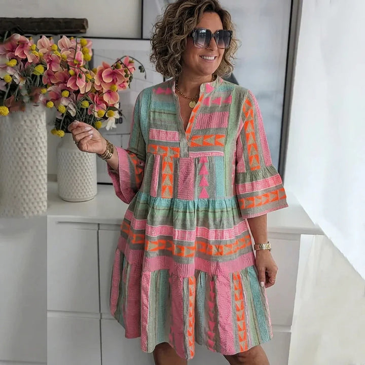 ISOLDE - Floral Spring Dress
