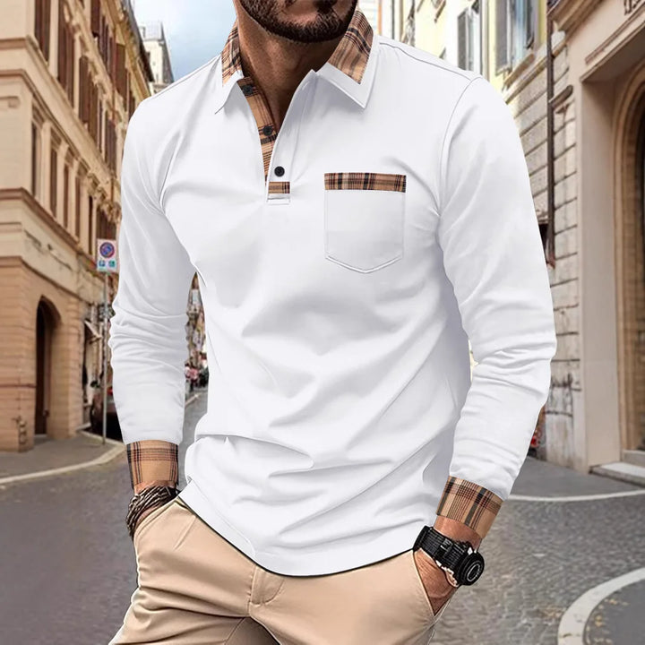 Checked Shirt with Long Sleeves