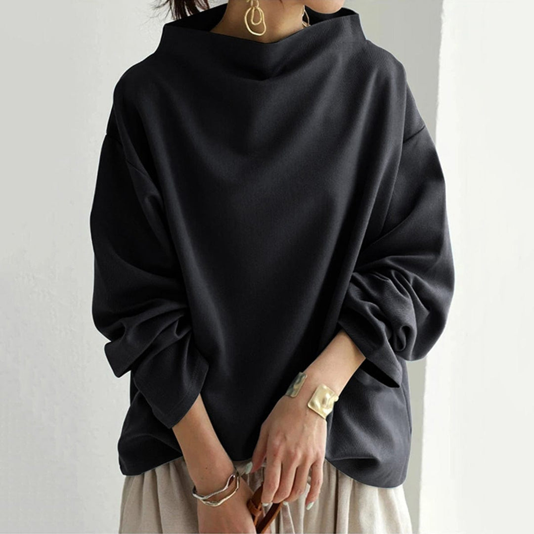 Lisa | Casual High-Neck Top