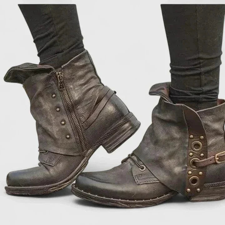 Savannah Studded Ankle Boots