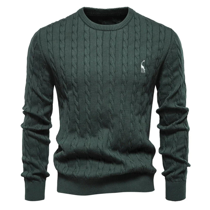 Knitted Modern Men's Sweater