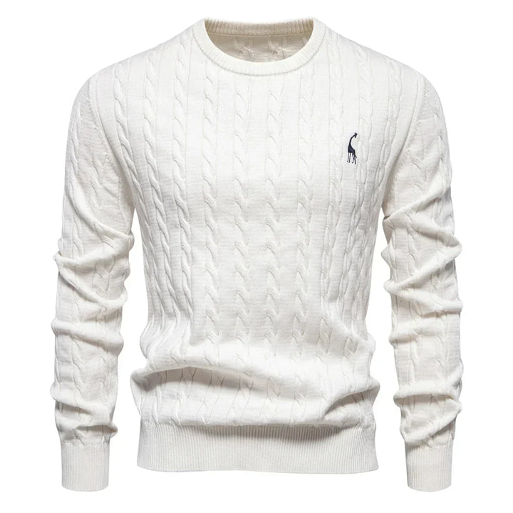 Knitted Modern Men's Sweater